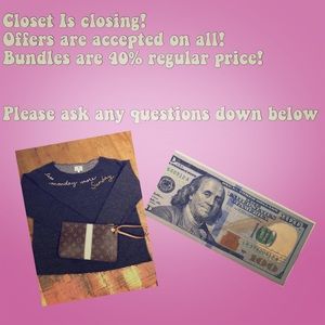 Please make an offer on anything!